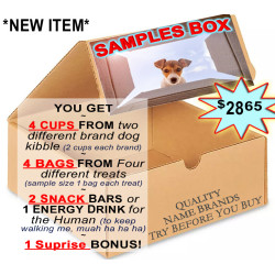 Treat Samples Box - Dog